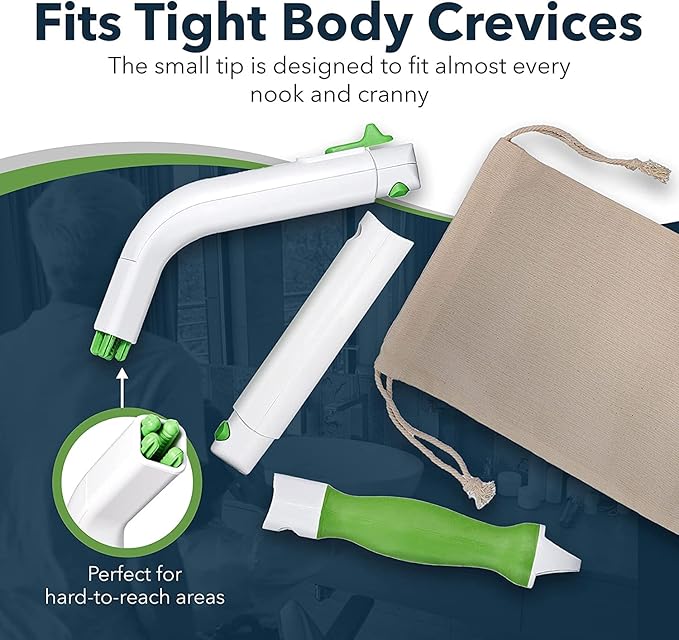 FreedomWand Multipurpose Toilet Aids - Wiping Aid Toileting for Women & Men, Butt Wiper Tool, Toilet Assist Device and Paper Extender, Ideal for Elderly, Disabled and Post Surgery Use - 20" Inch
