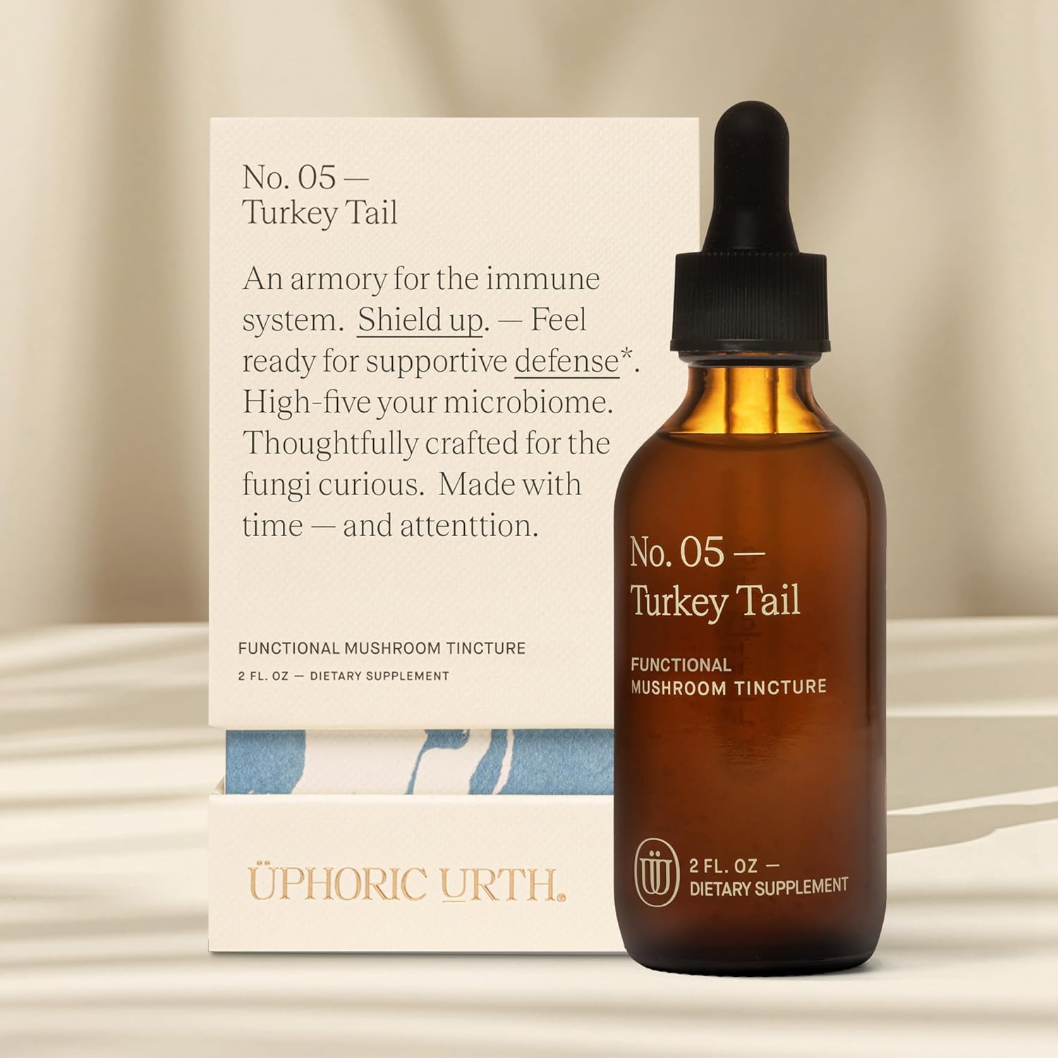 Turkey Tail Mushroom Extract - Double Extracted Fruitbody Mushroom Tincture | Immunity Booster, Manages Inflammation, Soothes Aches, Healthy Digestive Function, Antioxidants (60 Servings)