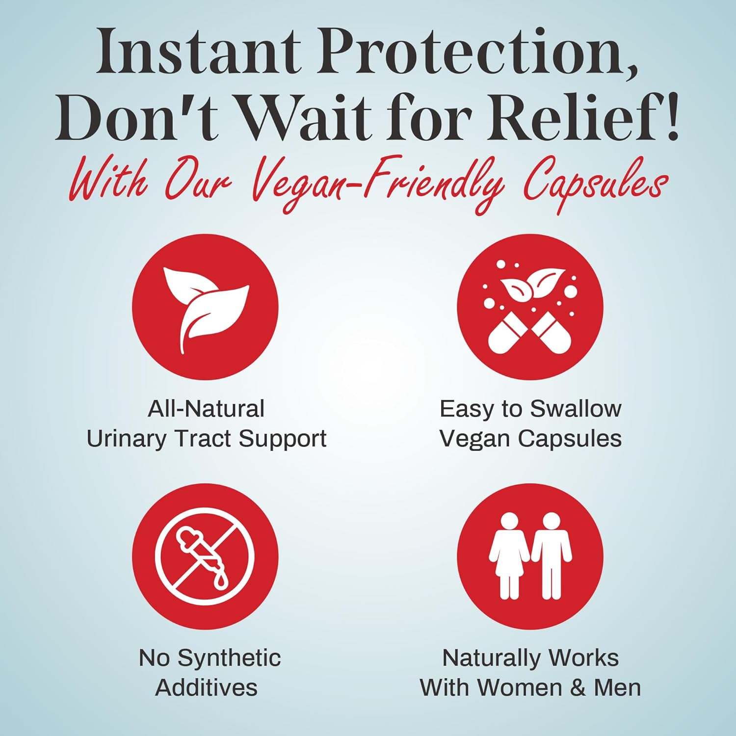 Uriexo Double Action Capsules, Cranberry Pill for Women and Men Supplement, Urinary Tract Cleanse and Protect Supports Wellness & Confidence - 30 Days Supply