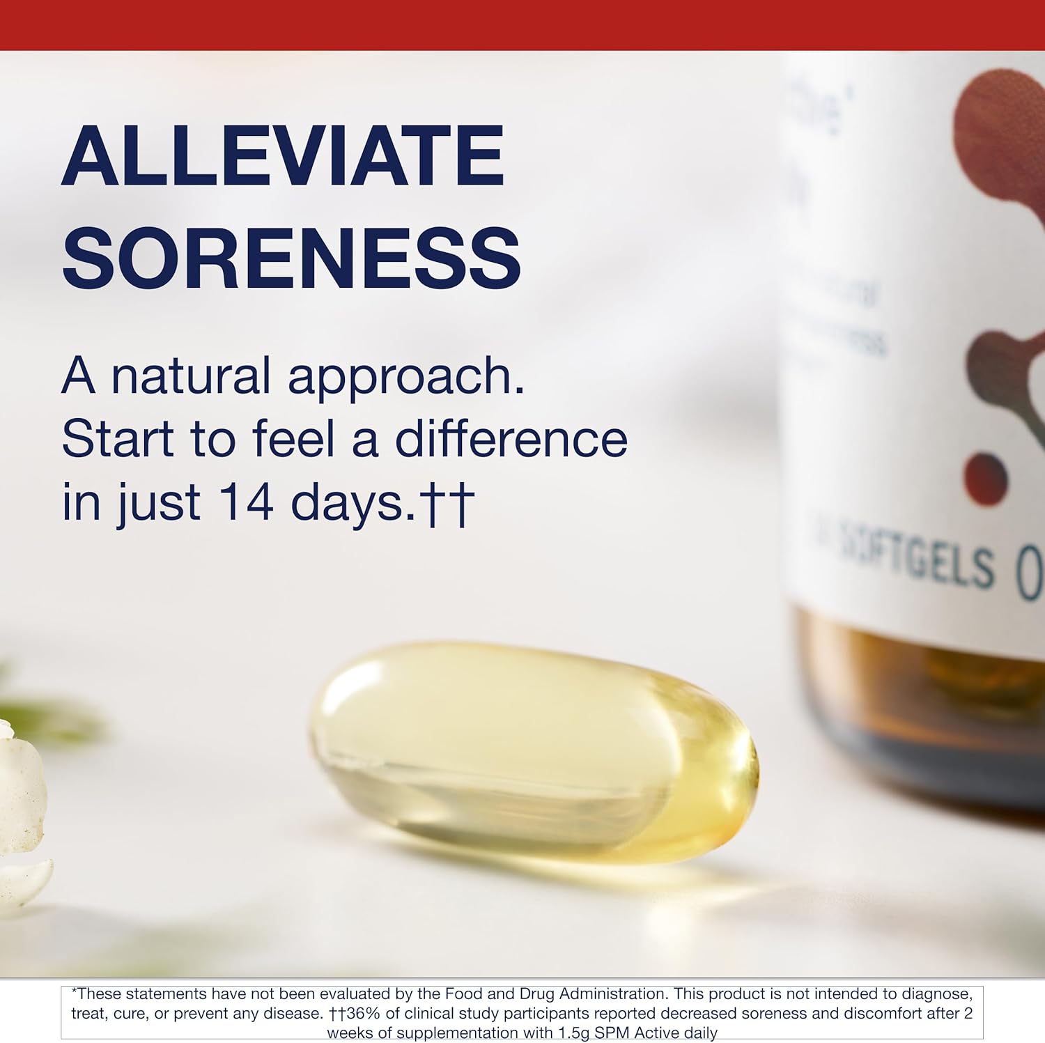 Metagenics SPM Active One Daily - Joint Soreness Supplement with Pro Resolving Mediators* - Encourages Soothing Relief* - Features Next Generation Omega Fish Oil - Non-GMO & Gluten-Free - 14 Softgels