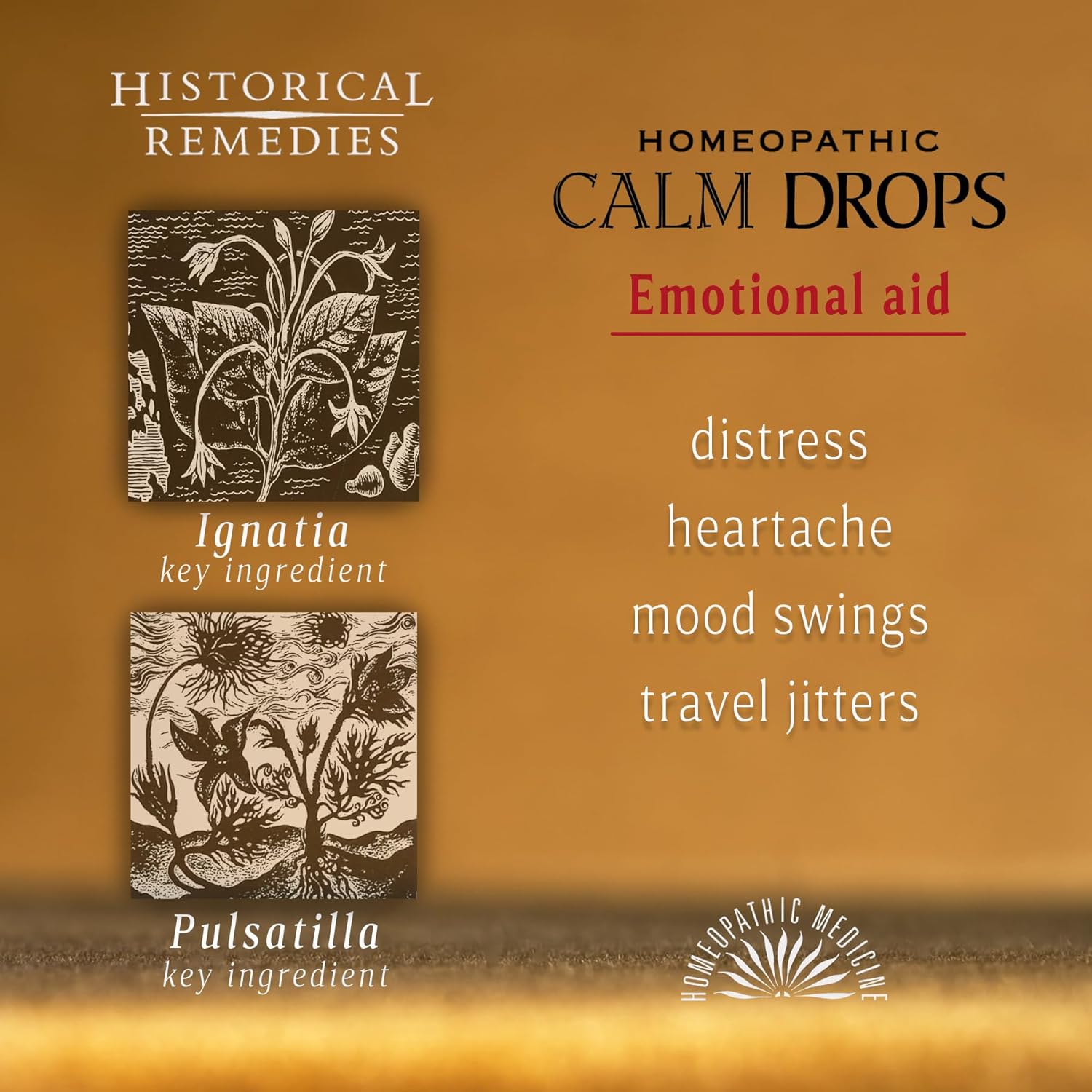 Calm Drops Homeopathic Lozenges (6 Pack)| Natural Care for Emotional Relief, Vegan & Gluten-Free Organic Vanilla Flavor Drops to Promote Relaxation and a Sense of Calm