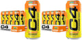 Cellucor C4 Performance Energy Drink | Zero Sugar Carbonated Preworkout Energy | 200mg Caffeine with Beta Alanine | Orange Creamsicle | 16 Fl Oz (24 Pack)