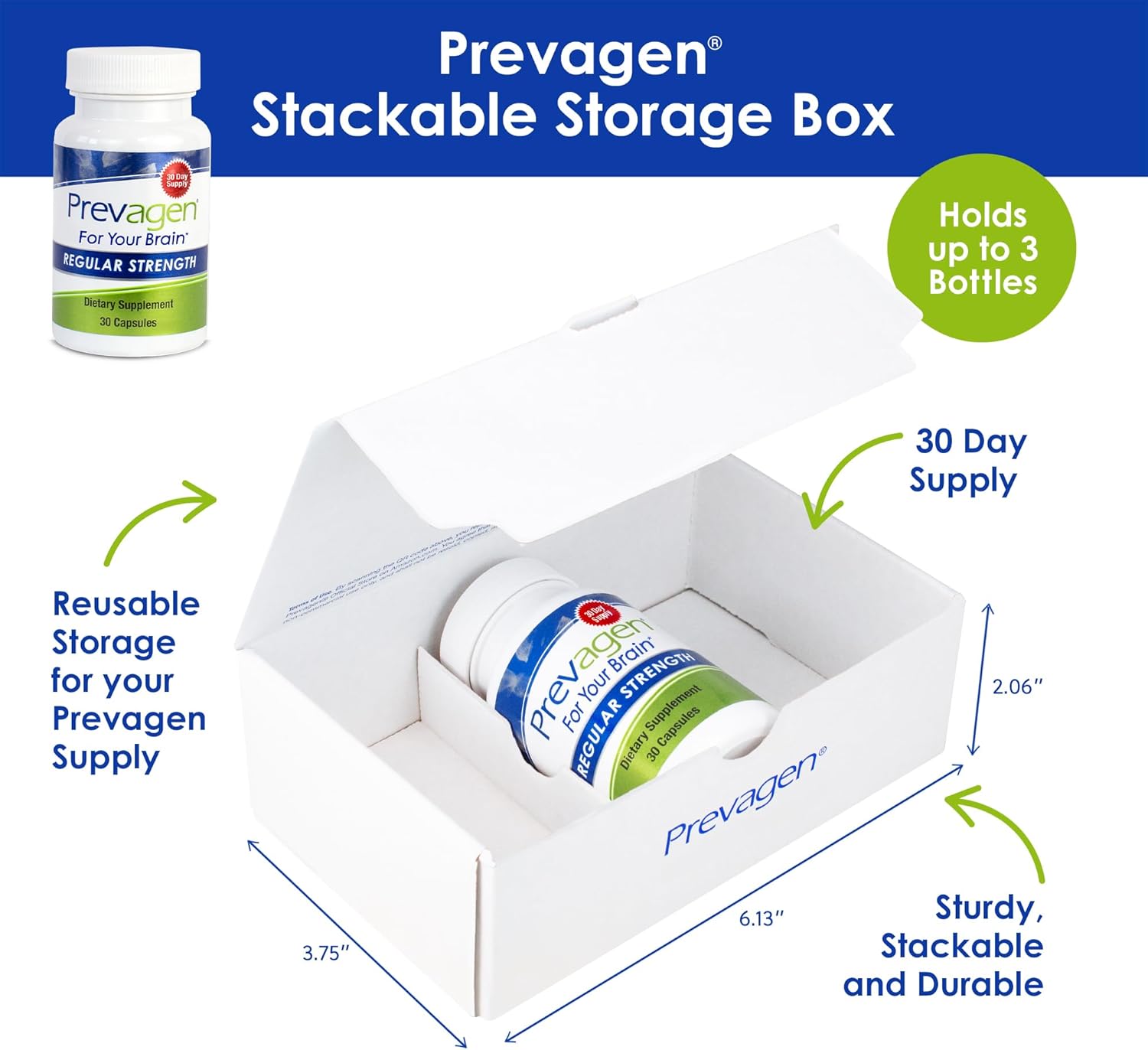 Prevagen Regular Strength - 30 Capsules (1 Month Supply) | Formulated for Your Brain | 10mg of Apoaequorin Plus Vitamin D3