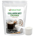 Z Natural Foods Collagen MCT Oil Creamer - Pure MCT Creamer Powder with Collagen Peptides - Collagen Creamer for Coffee, Tea & Culinary Use - Healthy Creamer, Keto & Paleo Friendly, Unflavored, 1 lb