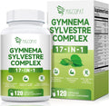Gymnema Sylvestre Supplement 2 Month Supply | 17-in-1 Herbal Complex with Berberine HCI, Cinnamon, Bitter Melon & Chromium - Supports Glucose Metabolic Balance & Energy Wellness