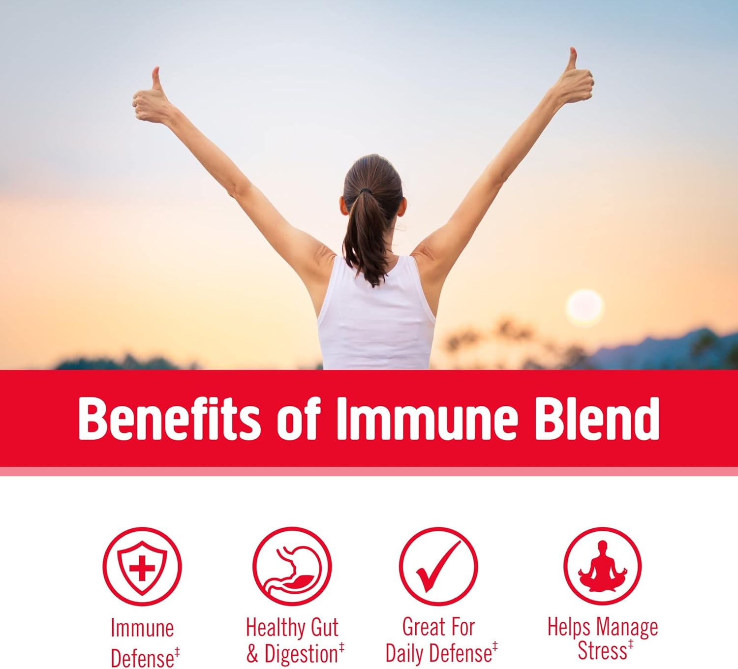 OM MUSHROOM SUPERFOOD Immune Blend Mushroom Powder Superfood Supplement, 7.05 Ounce Pouch, 100 Servings, Mushroom Blend, Reishi & Turkey Tail; Daily Immune Support Supplement