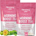 Detox Tea Morning Boost Tea (2 Pack), All Natural Herbal Tea for Detox and Colon Cleanse, Non-GMO, Vegan (28 Tea Bags Total)