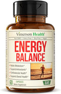 Vanadium with Chromium - Chromium Vanadium Supplement for Caffeine Free Energy and Metabolism Support. With Alpha Lipoic Acid, Cinnamon, Banaba Leaf & Bitter Melon Fruit. Non-GMO. Vegan. 60 Capsules