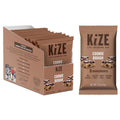 KiZE Energy Bars - Cookie Dough - Gluten Free, Dairy Free, Non-GMO, and High Protein Meal Replacement Energy Bars, Clean and Simple Food Ingredients - 10g High Protein Snacks, (10 Count)