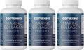CORREXIKO Marine Collagen Supplement Pills - 1800mg Hydrolyzed Collagen Peptides per Serving with Added Hyaluronic Acid, Vitamin C & Minerals - for Hair, Skin & Nails - 360 Capsules 3 Month Supply