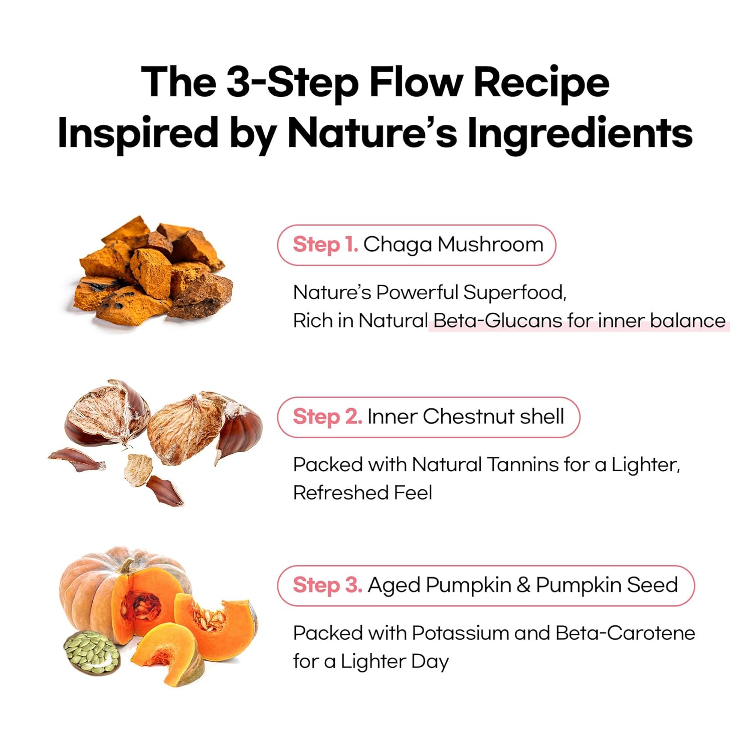 Odada Super Lympho Herbal Tea, Natural Lymph Refresh Blend with Chaga, Pumpkin & Chestnut, Sugar-Free, Caffeine-Free Tea for Light Daily Balance & Gentle Body Comfort, 24 Tea Bags