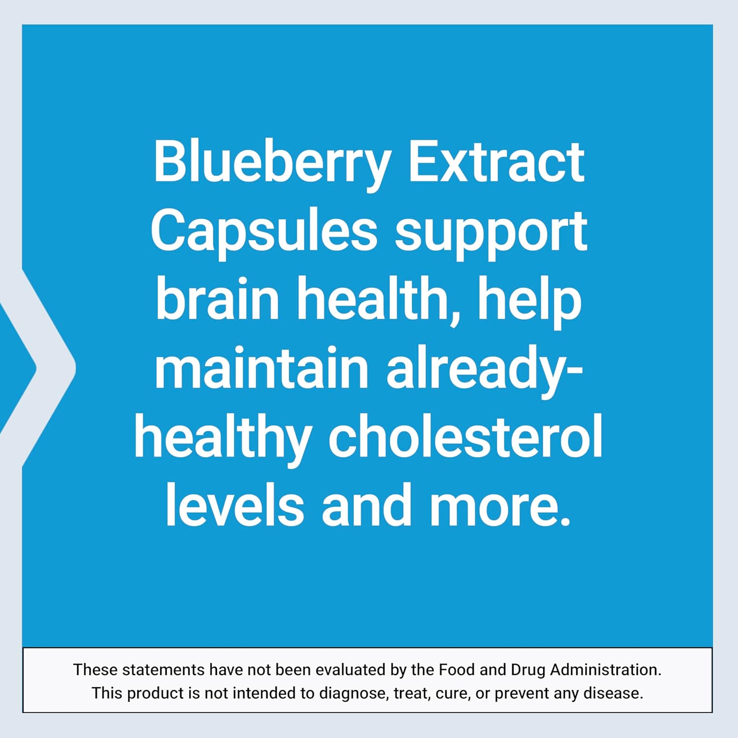 Life Extension Blueberry Extract Capsules, supports cognitive & memory health, helps maintain already-healthy cholesterol levels, fights oxidative stress, gluten-free, non-GMO, vegetarian, 60 capsules