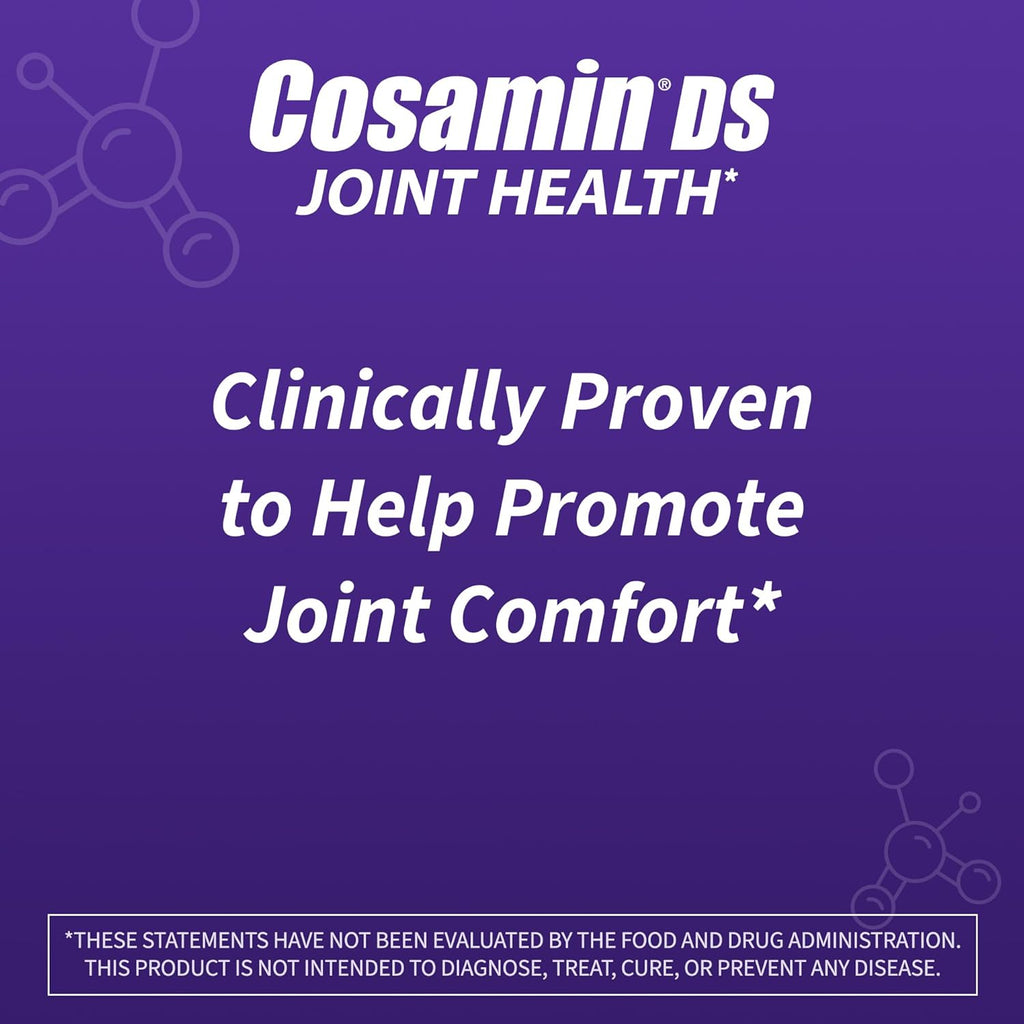 Nutramax Laboratories Cosamin® DS Joint Health Supplement with Glucosamine & Chondroitin for Adult Men & Women, Joint Supplement, 108 Capsules