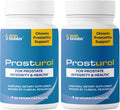 Prosturol | Prostatitis Treatment | CPPS -Prosturol Extra Strength Discomfort Relief & Prostate Supplement for Men with Quercetin, Saw Palmetto, Enzymes, for Pelvic Health - 160 Capsules (2)