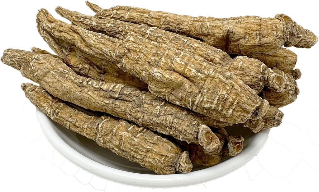 Wisconsin American Ginseng, American Wisconsin Ginsengss Slices Root 西洋参/花旗参 Energy for Men & Women Ginseng in Soup, Tea Smoothies 4 Ounce Box Large Long-Branch