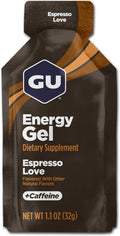GU Energy Original Sports Nutrition Energy Gel, Espresso Love Espresso Love 24 Count 26.4 Ounce