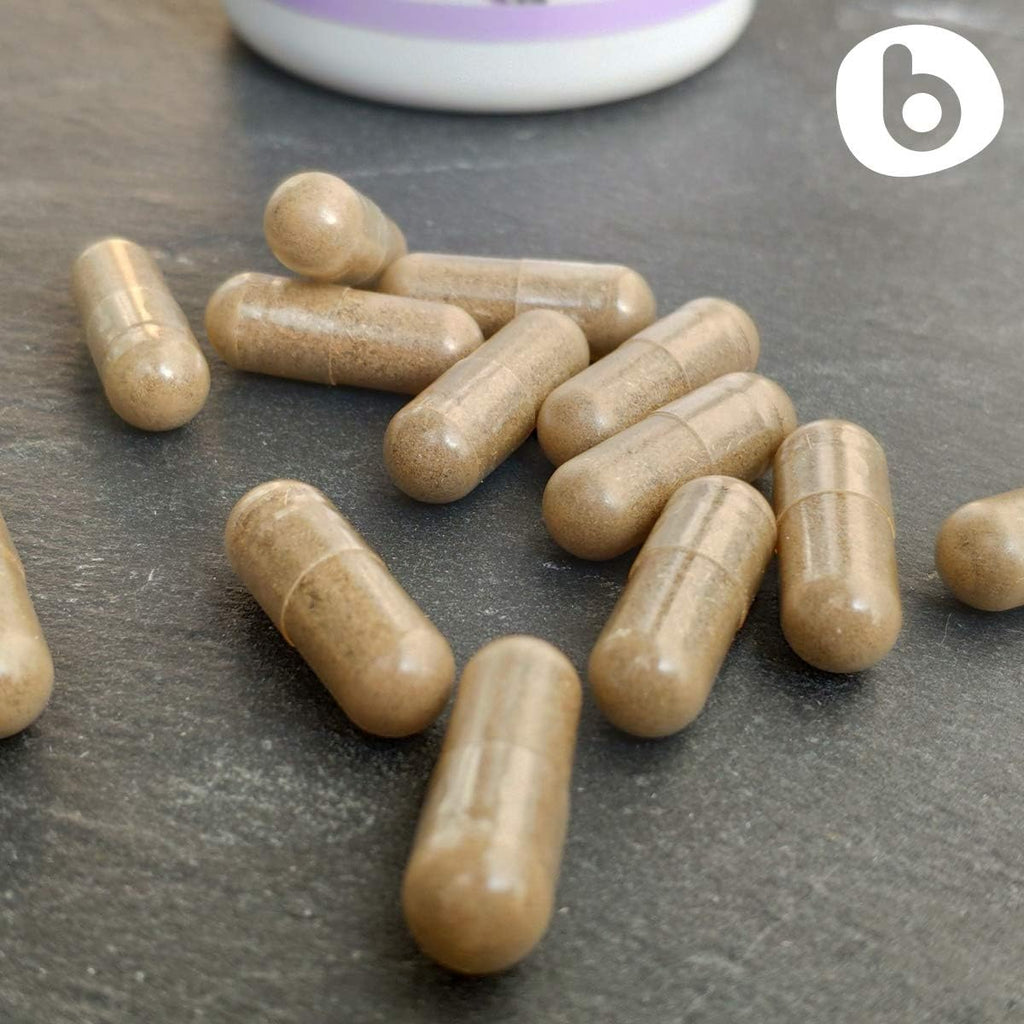 Organic Lavender Capsules - Lavender Pills for Relaxation and Balance - Supports Calm Mind and Body - Natural Supplement - Non-GMO, Gluten-Free – 90 Vegan Capsules