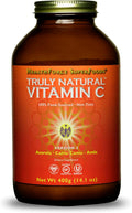 HEALTHFORCE SUPERFOODS Truly Natural Vitamin C - Immune Support Supplement with Camu Camu Berry - Vitamin C Supplement for Immune Health - Vegan, Non-GMO - 400 Grams, 67 Servings