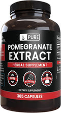 Pure Original Ingredients Pomegranate Extract (365 Capsules) No Magnesium Or Rice Fillers, Always Pure, Lab Verified