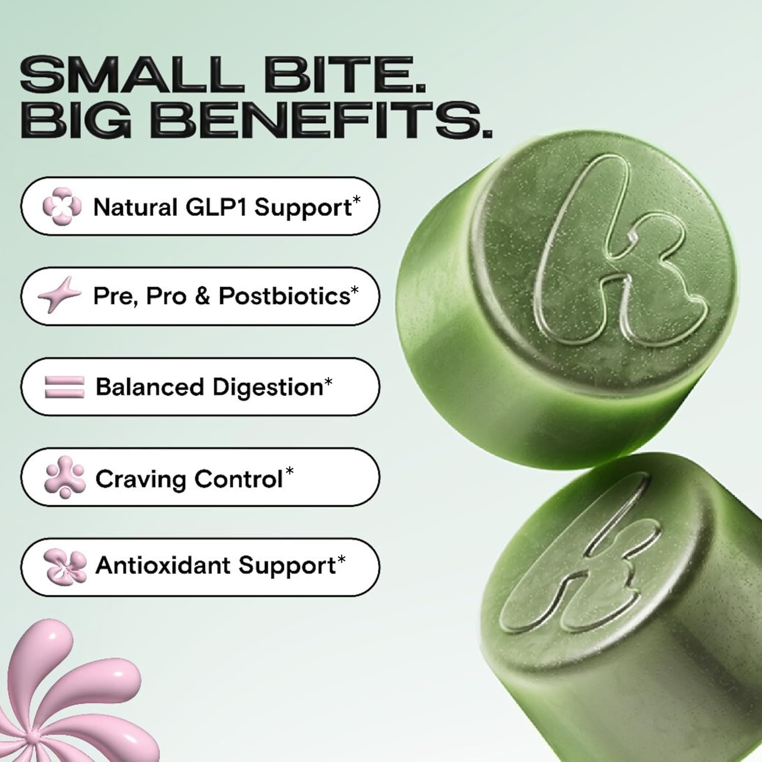 Kiala Nutrition Super Greens Gummies with 11x Organic Greens, Pre, Post & Probiotics, Antioxidants Superfood Gummy Fiber Supplement Supports Gut Health & Digestion, Dairy Free, Vegetarian, 60 Gummies