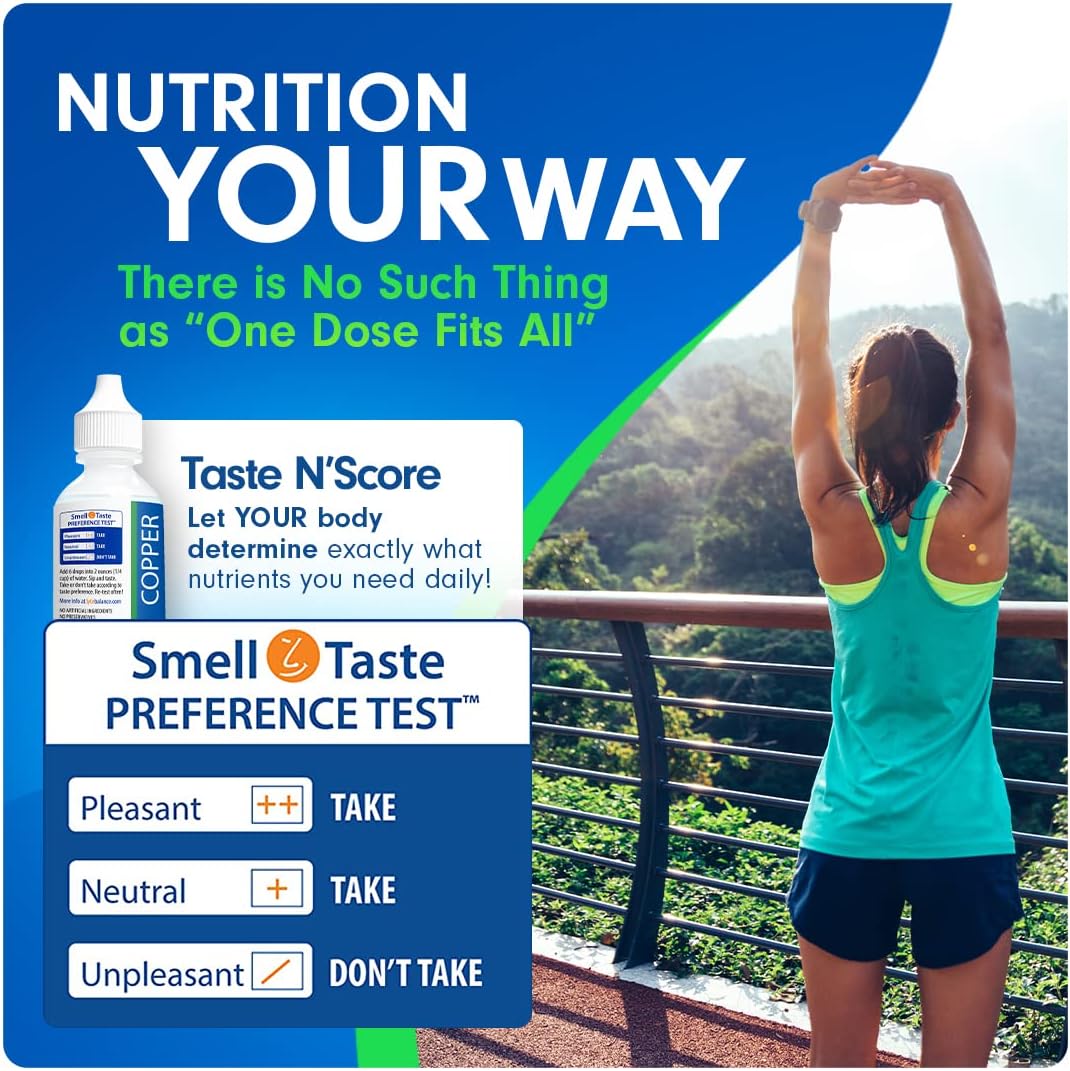 Taste N' Score Copper Liquid Ionic Supplement; 100% Pure; 2 mg; 177 Servings