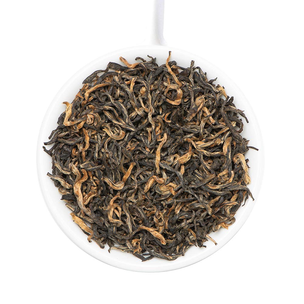 VAHDAM, Himalayan Gold Black Tea (50 Cups/3.53oz) Pure Black Tea Leaves With GOLDEN TIPS | Robust, Rich & Flavory Loose Tea | Unblended Single Origin Black Loose Leaf Tea | Vacuum Sealed Pack