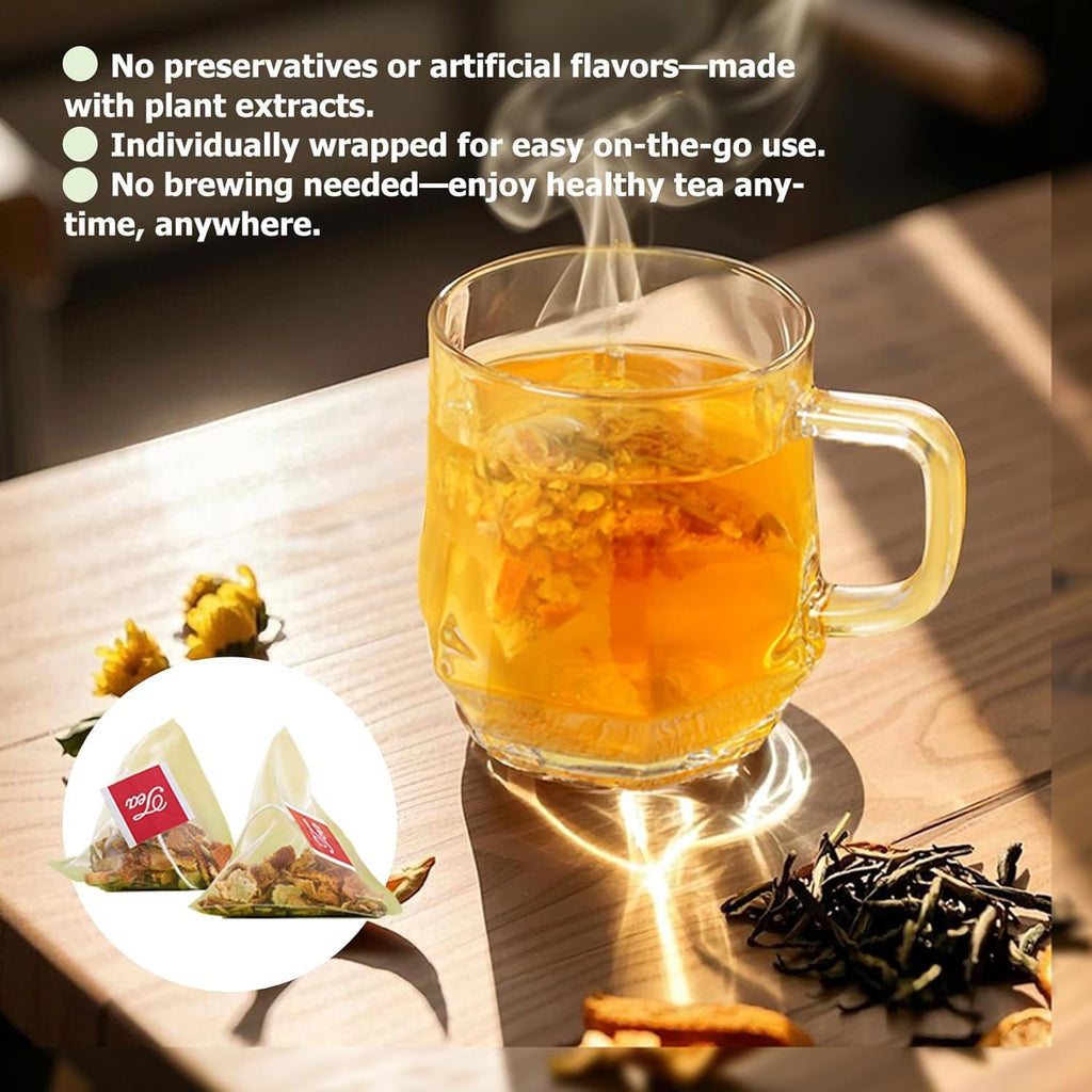 20 Bags Chicory & Gardenia Herbal Tea - Supports Blood Sugar, Digestion, Weight & Sleep, Natural Sugar-Free Blend, Vegan & Caffeine-Free (3)