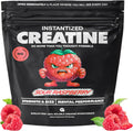 Gains in Bulk Instantized Creatine Monohydrate for Women and Men, Soluble Pre Workout Powder, Supports Muscle Building, Strength and Performance, Bodybuilding Supplements, Sour Raspberry, 30 Servings