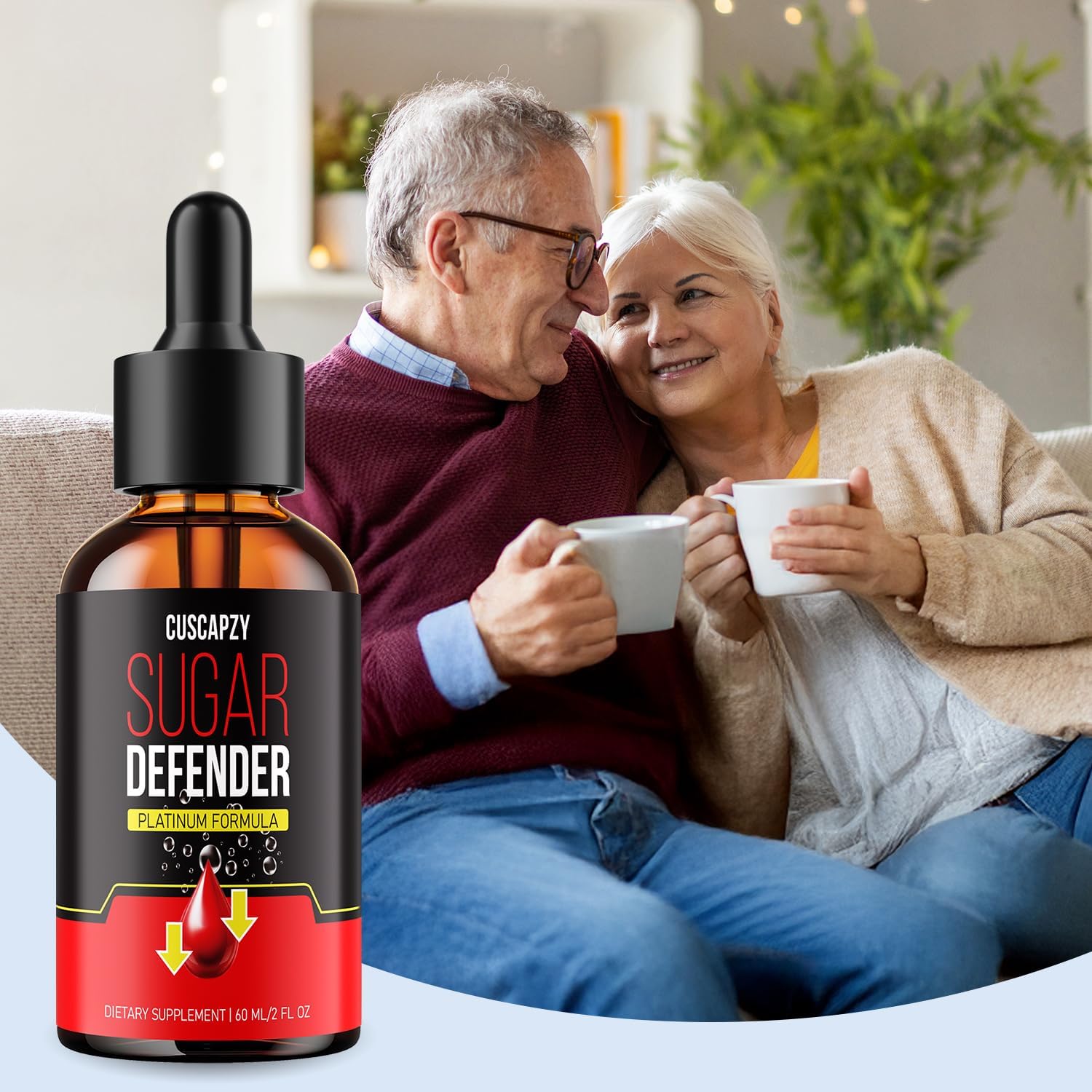 No Prescription Required, Sugar Defender Drops, Sugar Defender Liquid, Official Formula, Pack of 6
