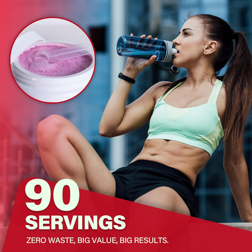 Dr. Price’s Electrolyte Mix | Sugar-Free Hydration Powder with 72+ Trace Minerals | No Sugar, Fast-Dissolving Electrolytes Powder Packets | Raspberry, 90 Servings