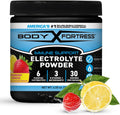 Body Fortress Electrolyte Powder Strawberry Lemonade - Rapid Hydration Drink Mix with 6 Essential Electrolytes & 3 B Vitamins - Sugar Free, Keto Friendly, No Color Added, Clear Hydration - 30 Servings