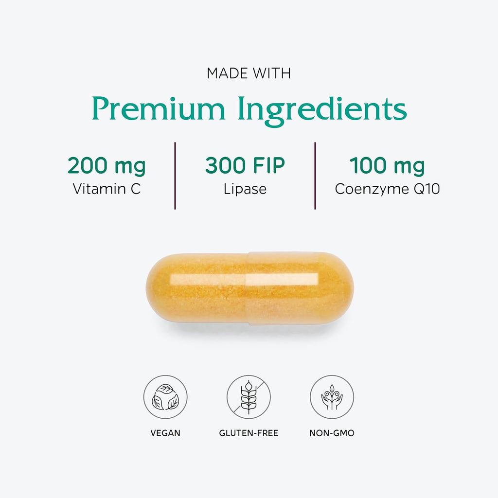 Vitanica, Coq10 Extra, Natural CoQ10, 100mg, Non-GMO, Vegan, 60 Capsules