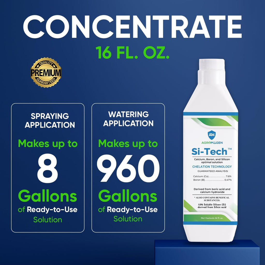 Si-Tech Silica, Mono-Silicic Acid Plant Nutrient Solution with Proprietary Technology (16 fl.oz)