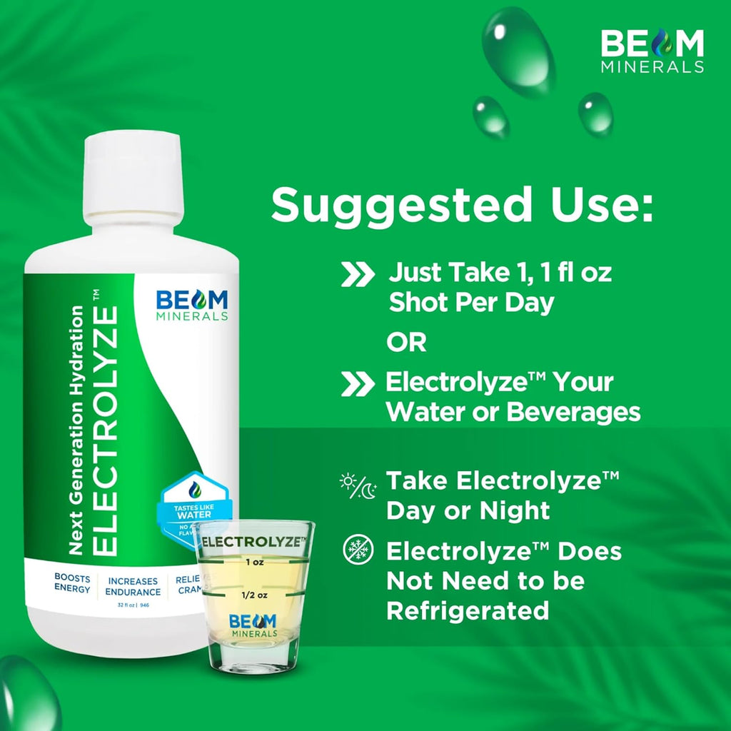 BEAM Minerals Micro-Boost and Electrolyze Advanced Set | Advanced Electrolyte & Micronutrient Support | 100% Bioavailable, Ionized Format