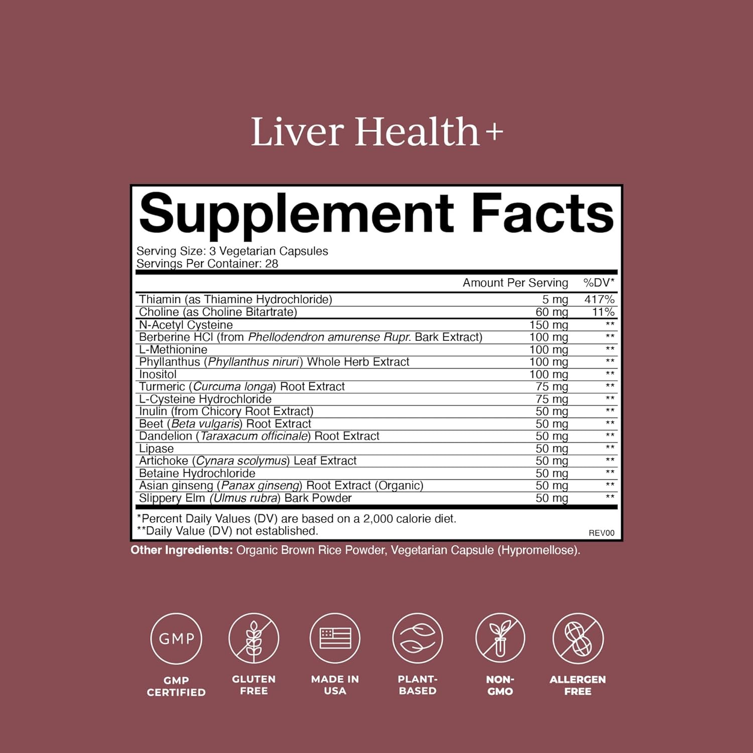 CYMBIOTIKA Liver Supplement with Vitamins & Herbs for Liver Support, Health, Cleanse and Repair, Helps Metabolism and Digestion, Gluten Free, Vegan, Plant Based, and Non GMO, 84 Capsules, 28 Servings