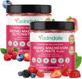 Adndale 180 CT Magnesium Glycinate Gummies 400 mg/Serv, with Ashwagandha, Magnesium Malate & Taurate, Sugar Free Chews for Adults & Kids Relaxation, Stress Relief, Night Rest, Muscle & Cardio Support