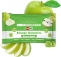 SaltStick Energy Gummies with Electrolytes, 10 Packs of Green Apple, Easy to Chew Electrolyte Gummies, Energy Chews That Taste Great. 10 Packs, 80 Gummies