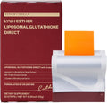 Liposomal Glutathione Direct (284mg*30strips) Glutathione Strips, Enhanced-Absorption, Korean Beauty Supplement Made in USA for antioxidant, Even Skintone, K-Beauty