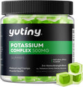Potassium Supplement 500mg 3 in 1 Complex Gummies, Chewables with Potassium Citrate Chloride Gluconate, Extra Strength Blend, 60 Count