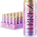 BRĒZ Dream Reishi Mushroom Drink, Non-Infused Relaxing Tonic with Reishi, Chamomile, Tart Cherry, Magnesium & L-Theanine, Vegan Adaptogen Drink for Sleep, Calm & Mood, 12 fl oz - 24 Pack