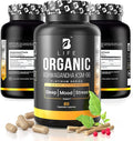 Organic Ashwagandha KSM-66 1000 mg Supplement | Adaptogen for Cortisol Support & Stress Relief | Mood, Calm & Sleep Aid for Men & Women | Ashwagandha ritual vitamins for women | 60 Vegan Caps