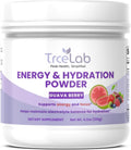 Natural Energy Drink Powder – Guava Berry Flavor – Electrolytes + Natural Caffeine Powder from Green Tea – No Sugar, Vegan, Keto-Friendly, 20 Servings (120 g)