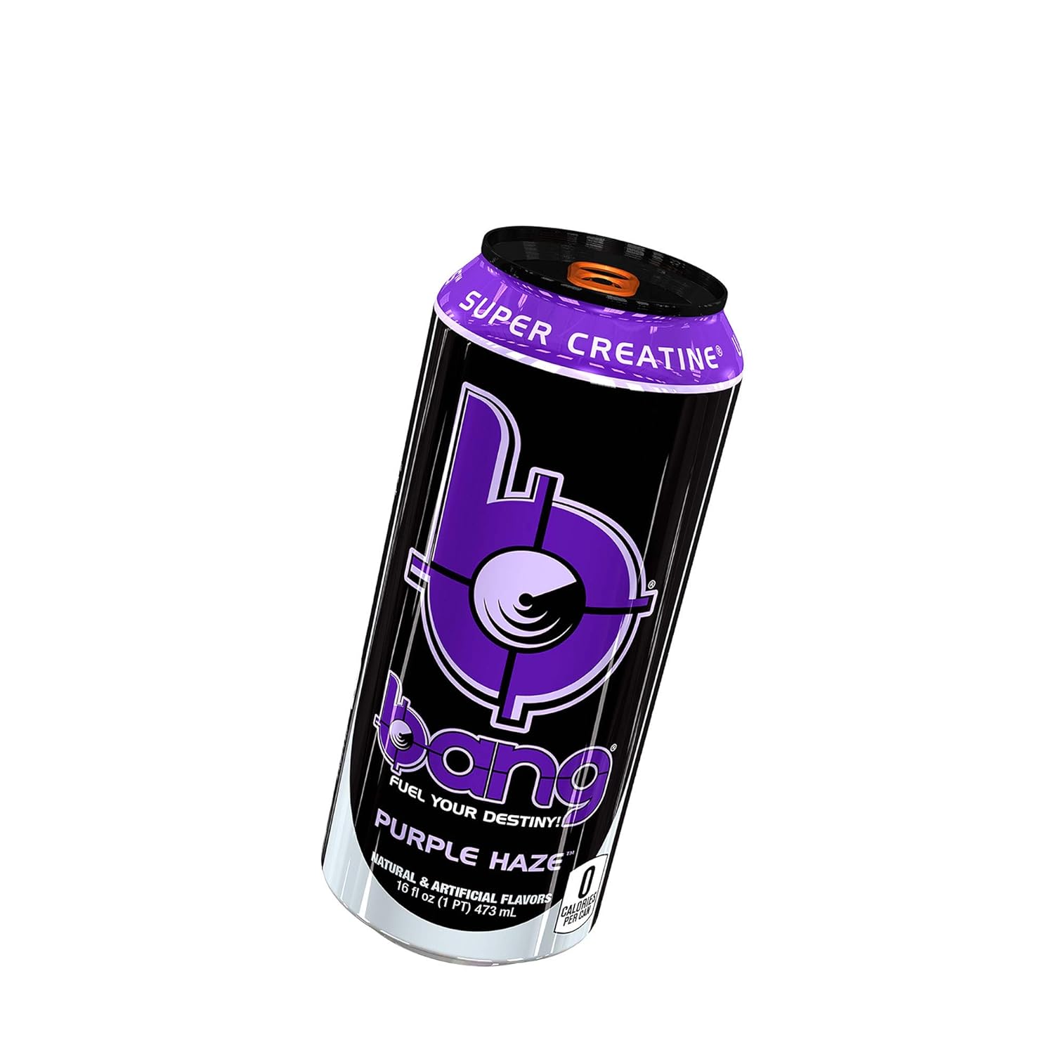 Bang Energy Purple Haze, Sugar-Free Energy Drink, 16 Ounce (Pack of 12)