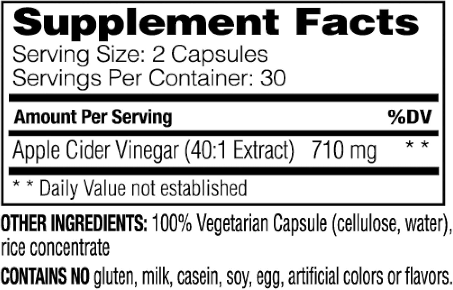 Enzymedica, Apple Cider Vinegar, Healthy Weight and Digestive Support, 60 Count