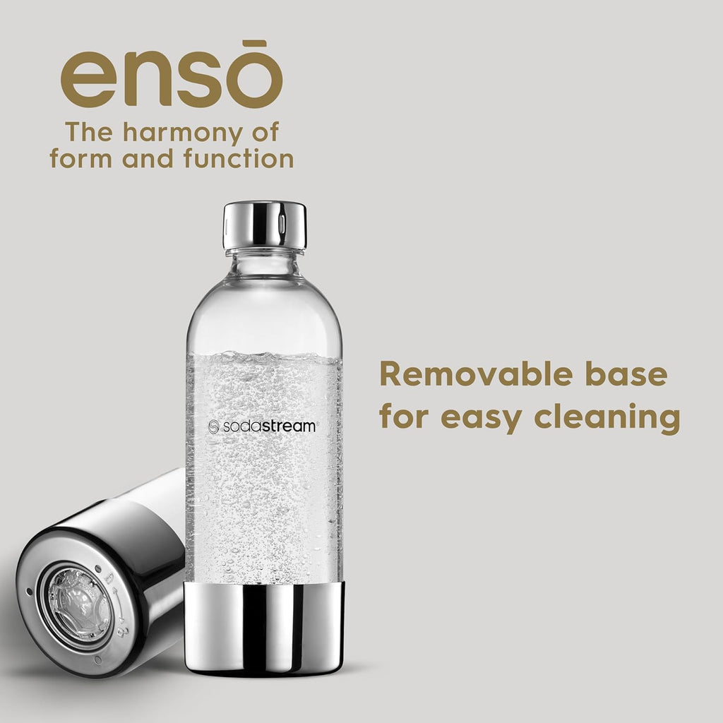 SodaStream Enso Sparkling Water Maker Kit - includes CO2 and Carbonating Bottle