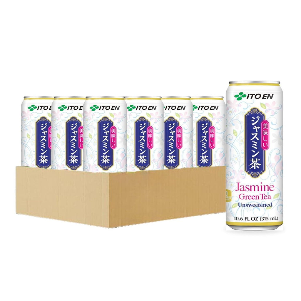 Ito En Jasmine Green Tea, Unsweetened, 10.6 Ounce (Pack of 12)