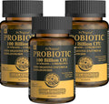 Organic Probiotics for Women & Men, 100 Billion CFU Probiotic for Digestive, Gut & Immune Health - with Prebiotics, Bioflavonoids & Digestive Enzyme, 35 Strains Raw Probiotic Supplement, 180 Caps