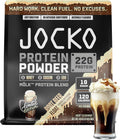 Jocko Fuel Mölk Whey Protein Powder - Keto, Probiotics, Digestive Enzymes, Amino Acids, Low Sugar Monk Fruit Blend - Supports Muscle Recovery & Growth (29 Servings, Root Beer Float)