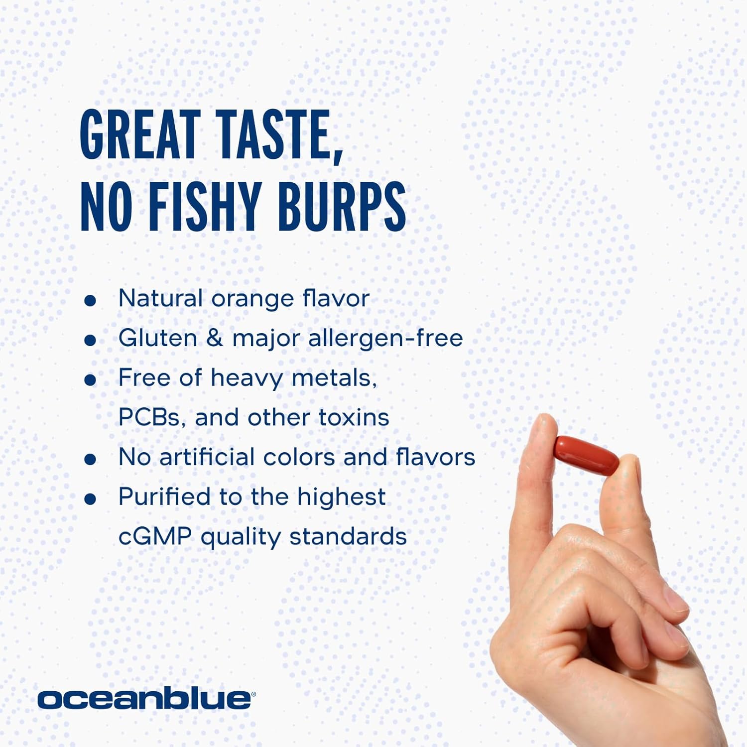 Oceanblue Professional Omega-3 2100 with Turmeric - 60 Count - Triple Strength Burpless Fish Oil for Heart Health, Joint Support Supplement - 20 Servings
