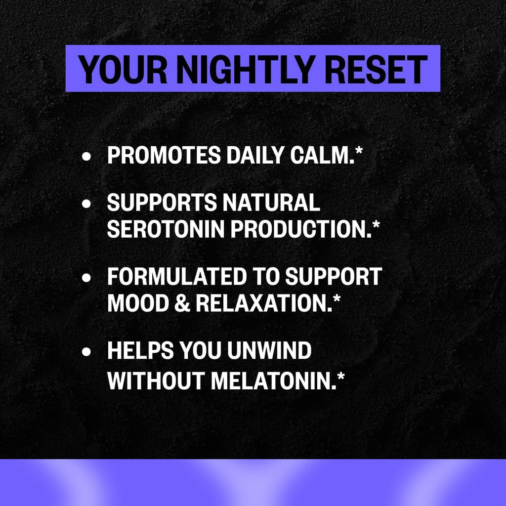 ONNIT New Mood Daily Stress Support Capsules, IGEN™ Non-GMO Tested, Sleep and Mood Support Supplement for Men and Women, Daily Stress Management Capsules, 30 Count